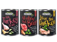 Sparpaket Greenwoods Adult 12 x 400 g Mix: 3 Sorten