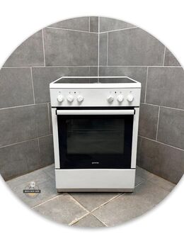 60er Gorenje Elektro-Standherd EC 67120 AW + Ceran / 1 Jahr Garantie & Gratis Lieferung in Berlin! - Berlin
