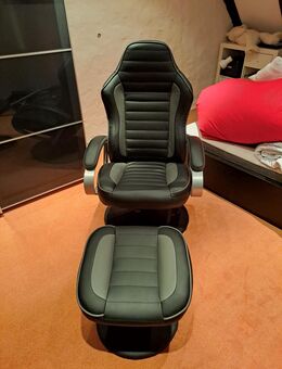 Fernsehsessel mit Hocker Relaxsessel - Mannheim
