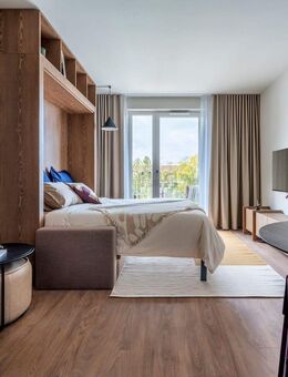 Möbliertes Studio Medium mit Gemeinschaftsflächen: Padelplatz, Fitness, Dachterrasse & mehr - Berlin