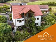 Charmantes Zweifamilienhaus mit idyllischem Garten und Weitblick - Burgkunstadt