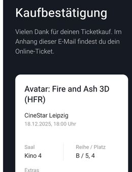 Kinotickets Avatar - Kitzscher Zentrum