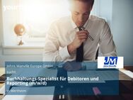 Buchhaltungs-Spezialist für Debitoren und Reporting (m/w/d) - Wertheim