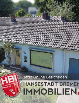 Burglesum / Familienfreundlicher Bungalow in attraktiver Lage mit viel Potenzial - Bremen