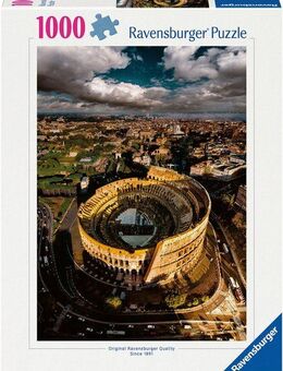 Ravensburger Puzzle Colosseum in Rom, 1000 Puzzleteile, Made in Germany