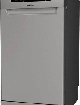 Privileg Standgeschirrspüler PV2FC10BS7A0S, 10 Maßgedecke, Auto Door - automatisches Türöffnungssystem (abschaltbar)