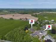 Winkelbungalow mit Poolhaus, PV-Anlage, neuer Wärmepumpe und großer Speditionshalle - Esgrus