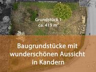 Baugrundstück mit Ausblick über Kandern - Kandern