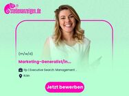 Marketing-Generalist/in (m/w/d) - Köln