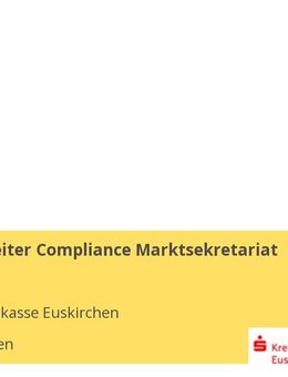 Sachbearbeiter Compliance Marktsekretariat (m/w/d) - Euskirchen