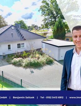 Eleganz trifft Effizienz: Energiespar-Bungalow in Schönebeck Grünewalde! - Schönebeck (Elbe)