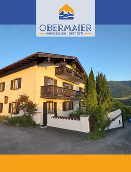 3-Zimmer-Wohnung in berghofähnlicher Lage mit herrlichem Panoramablick - Bad Kohlgrub