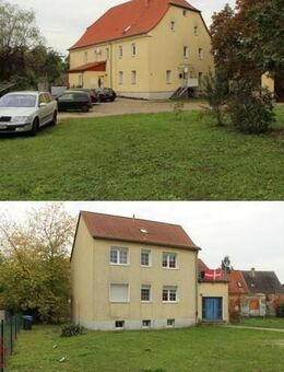 Zwei vermietete MFH mit 7 WE und einen Bauplatz für ein weiteres MFH mit 8 W; gelegen im Speckgürtel von Leipzig, ein... - Delitzsch