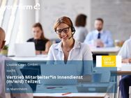 Vertrieb Mitarbeiter*in Innendienst (m/w/d) Teilzeit - Mannheim