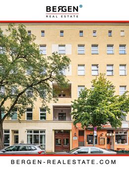 Klassische Altbauwohnung mit Dielen und hoher Decke im Seitenflügel - Berlin