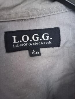 LOGG Herren graues Trekkinghemd L - Dortmund Aplerbeck