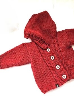 Strickjacken Mer. in den Farben Rot, Blau und Rosa, alle in Größe 62/68 - Kreuztal