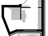 Schöne Studentenwohnung mit eigenem Balkon - Fürth