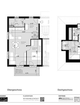 Exklusiver Neubau, zwei villenartige, moderne Häuser mit jeweils 4 Wohnungen in Untermenzing - München