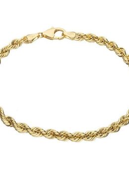 Luigi Merano Armband Kordelkette, hohl, Gold 375