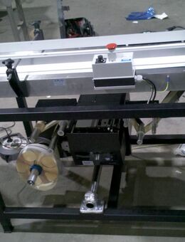 Unterboden Etikettiermaschine Sato Drucksystem mit Band - Waldbrunn (Baden-Württemberg)