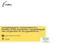 Sozialpädagoge*in / Sozialarbeiter*in / Bachelor of Arts Sozialarbeit / Sozialpädagogik oder vergleichbar für die Jugendhilfe im Strafverfahren - Heide