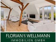 Tecklenburg | Seltene Gelegenheit! Perfekte Alternativ zum EFH. Penthouse-Maisonette-Wohnung mit großer Dachterrasse und Garage - Tecklenburg