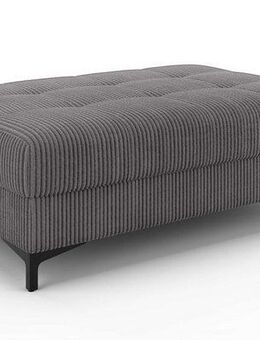OTTO home Polsterhocker LEEVKE Sitzhocker passend zum Sofa, Breite 115 cm, mit hochelastischer Schaum und Wellenunterfederung