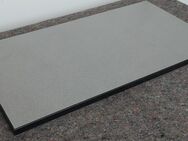 Tischplatte graumeliert, m. schwarzer Kante, Einzelanfertigung 80 x 40 cm - Simbach (Inn) Zentrum