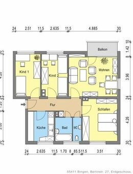 Hier wird frisch für Sie saniert! 4-Zimmer-Wohnung - Bingen (Rhein)