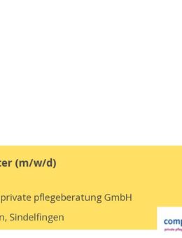 Pflegeberater (m/w/d) - Sindelfingen