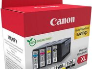 Canon PGI-1500XL Multipack BK/C/M/Y Tinte mit hoher Reichweite Tintenpatrone