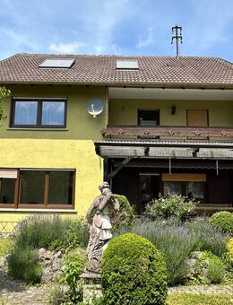 Ein-/Zweifamilienhaus mit Garage und Garten - Crailsheim
