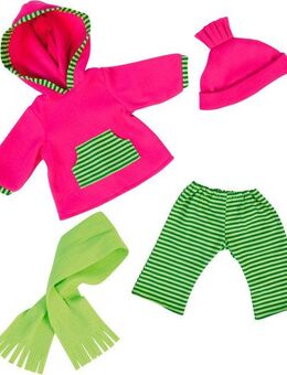 Bayer Puppenkleidung Hose/Mütze 42-46 cm (Set, 4-tlg)
