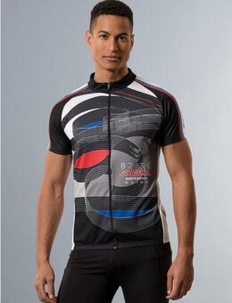 Trigema T-Shirt TRIGEMA Fahrradjacke aus atmungsaktivem Material (1-tlg)