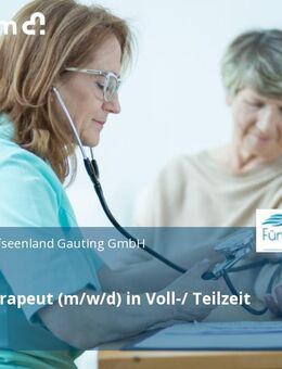 Physiotherapeut (m/w/d) in Voll-/ Teilzeit - Gauting