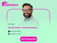 MS SQL Server- und Datenspezialist (m/w/d) - Losheim (See)