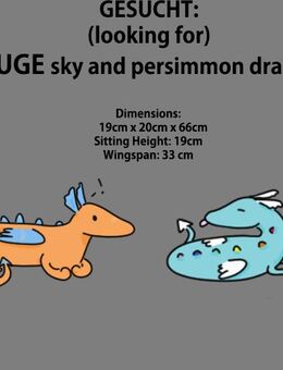 GESUCHT: HUGE persimmon und HUGE sky dragon - Essen