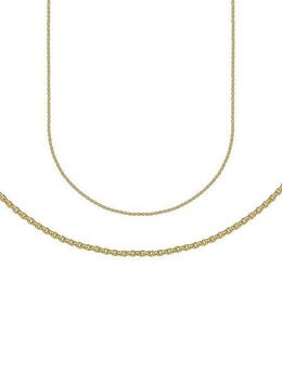 Firetti Goldkette Schmuck Geschenk Gold 333 Rundankerkette, ca. 1,1 mm breit, Made in Germany