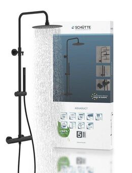 Schütte Brausegarnitur AQUADUCT, Höhe 120 cm, 1 Strahlart(en), höhenverstellbar 80-120 cm, Antikalk, wassersparend