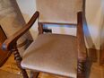 Eleganter Sessel Thron Eiche Vollholz antik aus einem Schloß in 63584