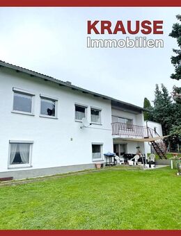 *Zweifamilienhaus mit Weitblick* in Toplage von Schöllnach -strak reduziert!- - Schöllnach