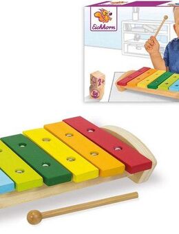Eichhorn Spielzeug-Musikinstrument Xylophon, aus Holz, FSC®- schützt Wald - weltweit