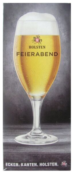Holsten Bier - Feierabend - Bierglas von Ritzenhoff - Doberschütz