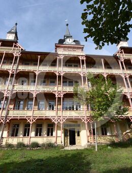 *400 m² eigener Garten - Luxus-Schloss mit Fernblick inmitten der Weinberge von Oberlößnitz* Altbau l Stuckdecken l Kaminanschluss l Fußbodenheizung - Radebeul