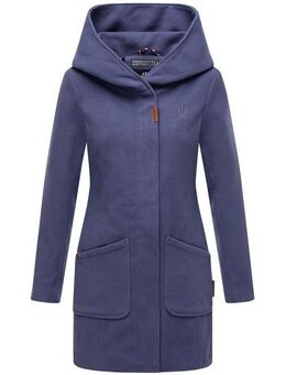 Marikoo Wintermantel Maikoo hochwertiger Mantel in Wollmantel-Optik mit großer Kapuze