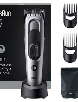 Braun Haarschneider HC7590, Lebenslang scharfe Klinge, 17 Längeneinstellungen, 50 Min Laufzeit