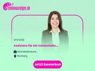 Assistenz (w/m/d) für ein Veranstaltungsteam - Nürnberg