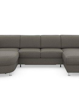 sit&more Wohnlandschaft Apulia U-Form, wahlweise Bettfunktion, Bettkasten und Kopf- und Armteilverstellung