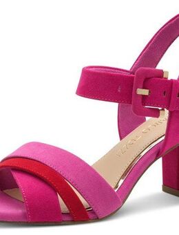 MARCO TOZZI Sandalette, Blockabsatz, Sommerschuh, Sandale mit verstellbarem Fesselriemchen